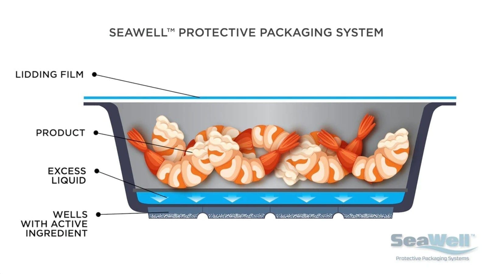Virginia Tech’s study affirms  ability of  SeaWell Protective Packaging System in maintaining seafood quality