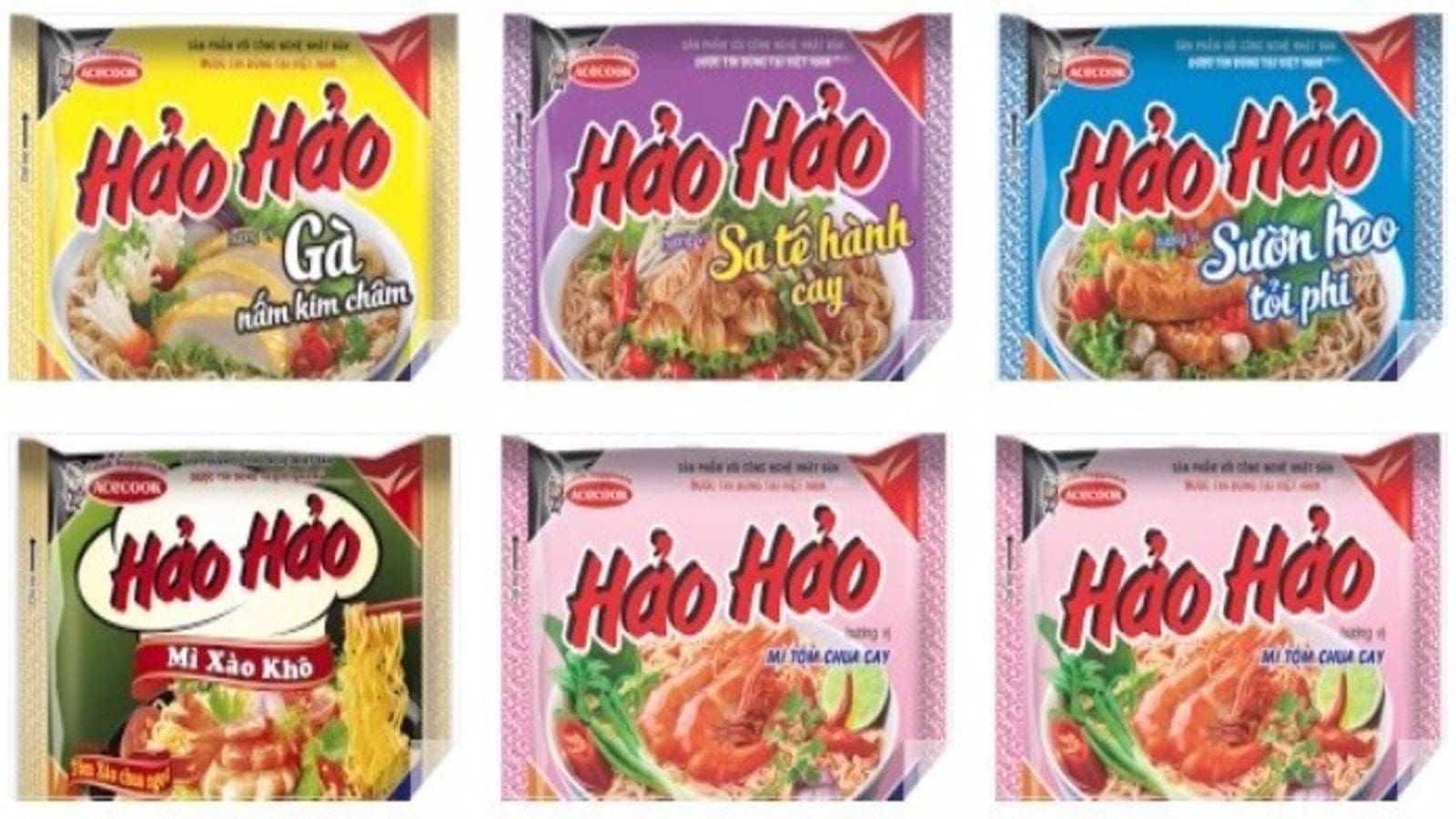 Vietnam’s giant noodle makers Acecook, Thien Huong face products recall