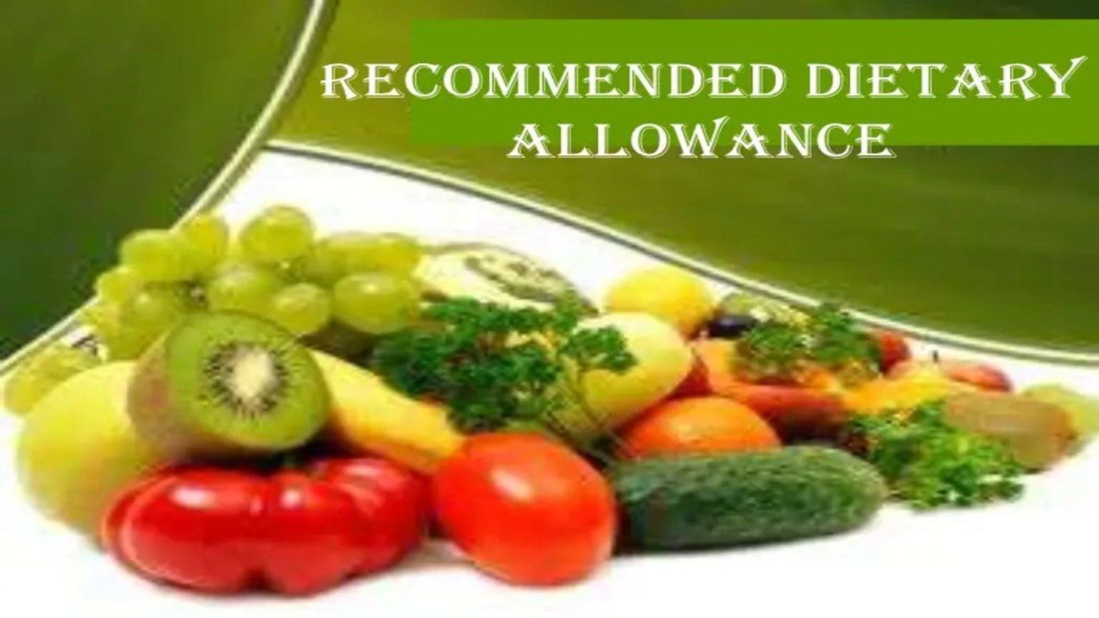 FSSAI issues directions on Recommended Dietary Allowance for food businesses