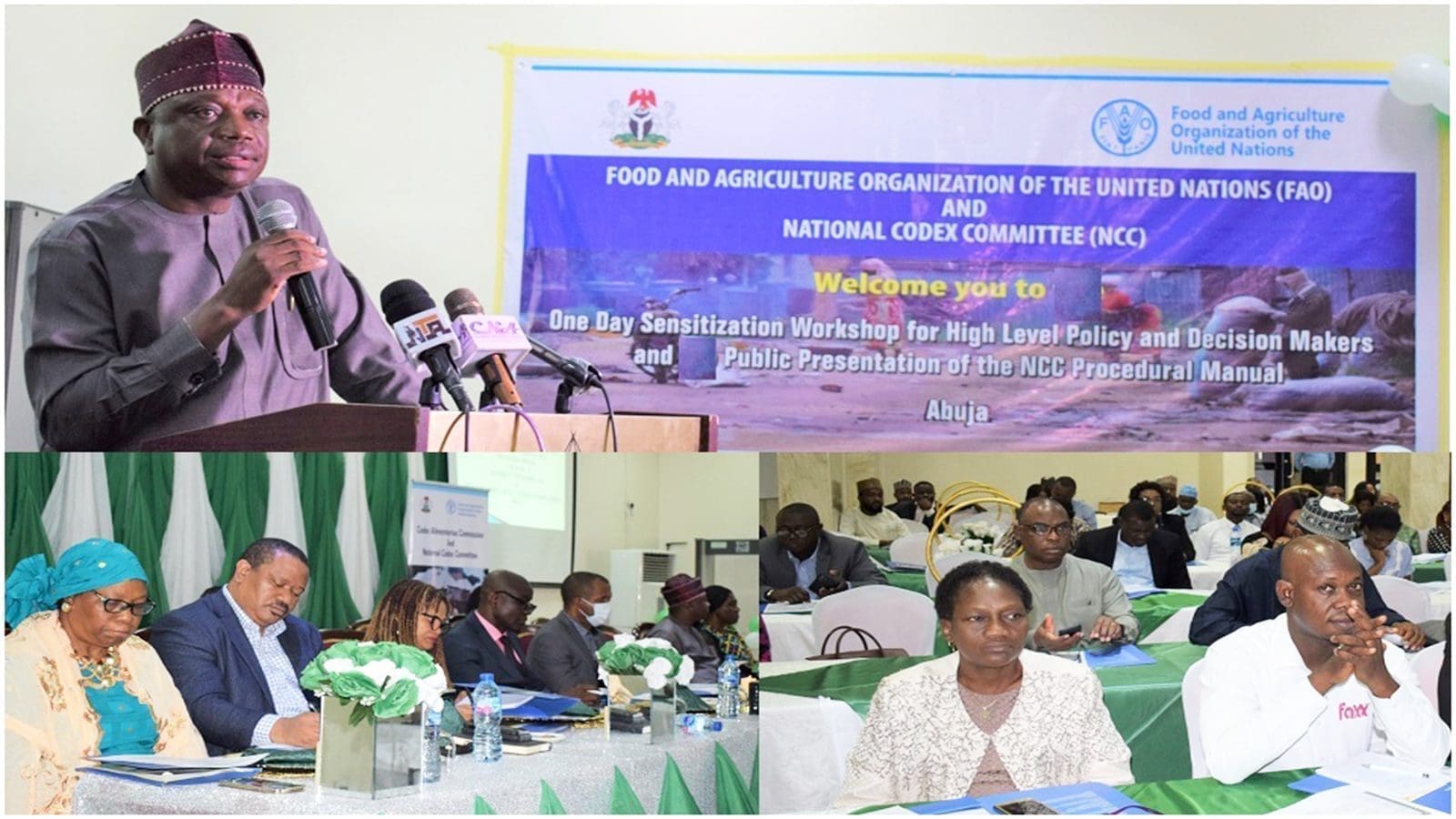 FAO, Nigerian stakeholders reiterate commitment to food safety