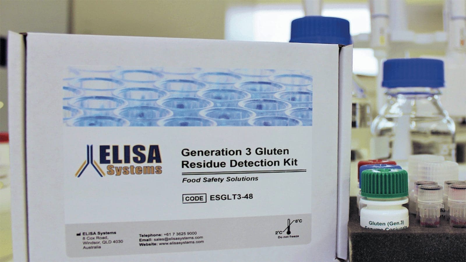 Detection of deamidated gluten simplified with ELISA Systems’ Next generation gluten test kit