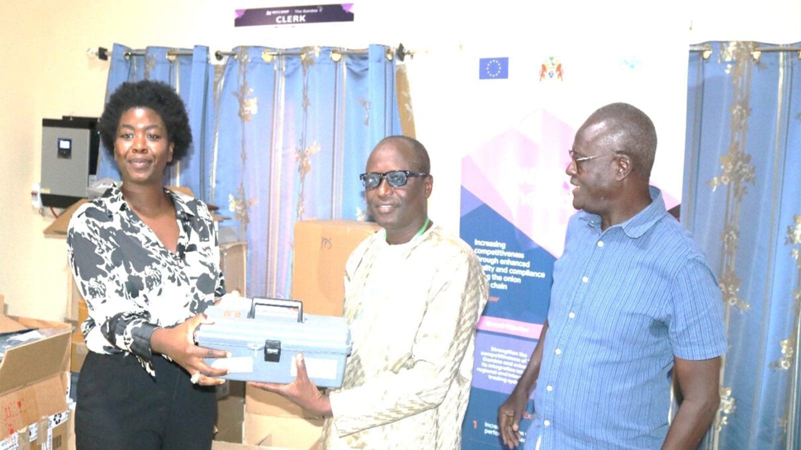 West Africa Competitiveness Programme bequeaths field laboratory equipment to quality infrastructure institutions