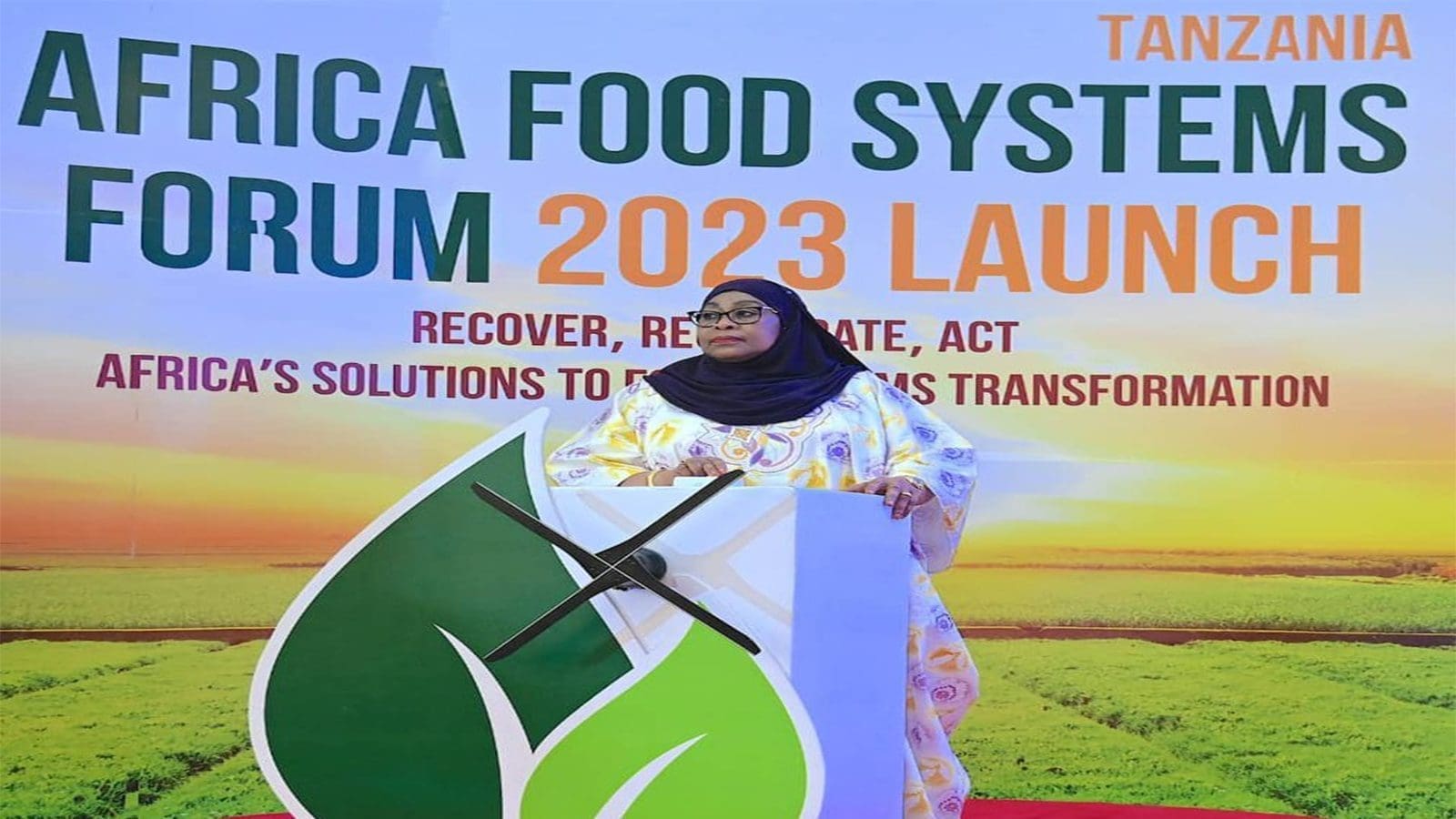 Tanzania’s President Dr. Samia Suluhu launches Africa’s Food System Forum 2023
