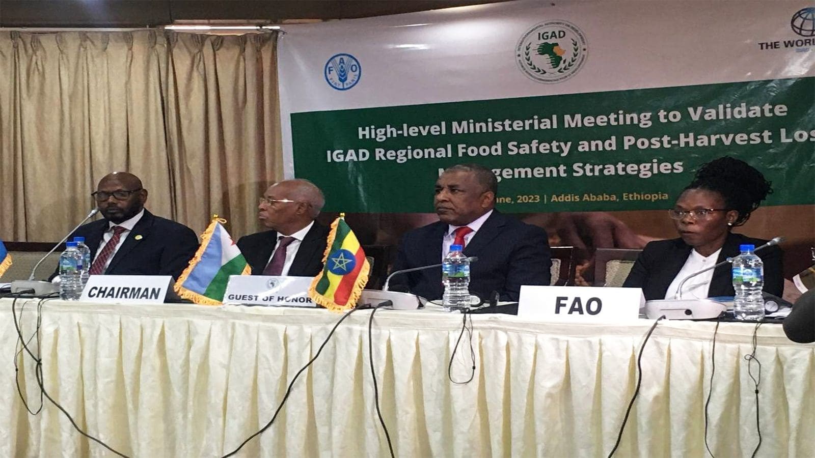 IGAD Ministers endorse regional food safety, post-harvest loss management strategies