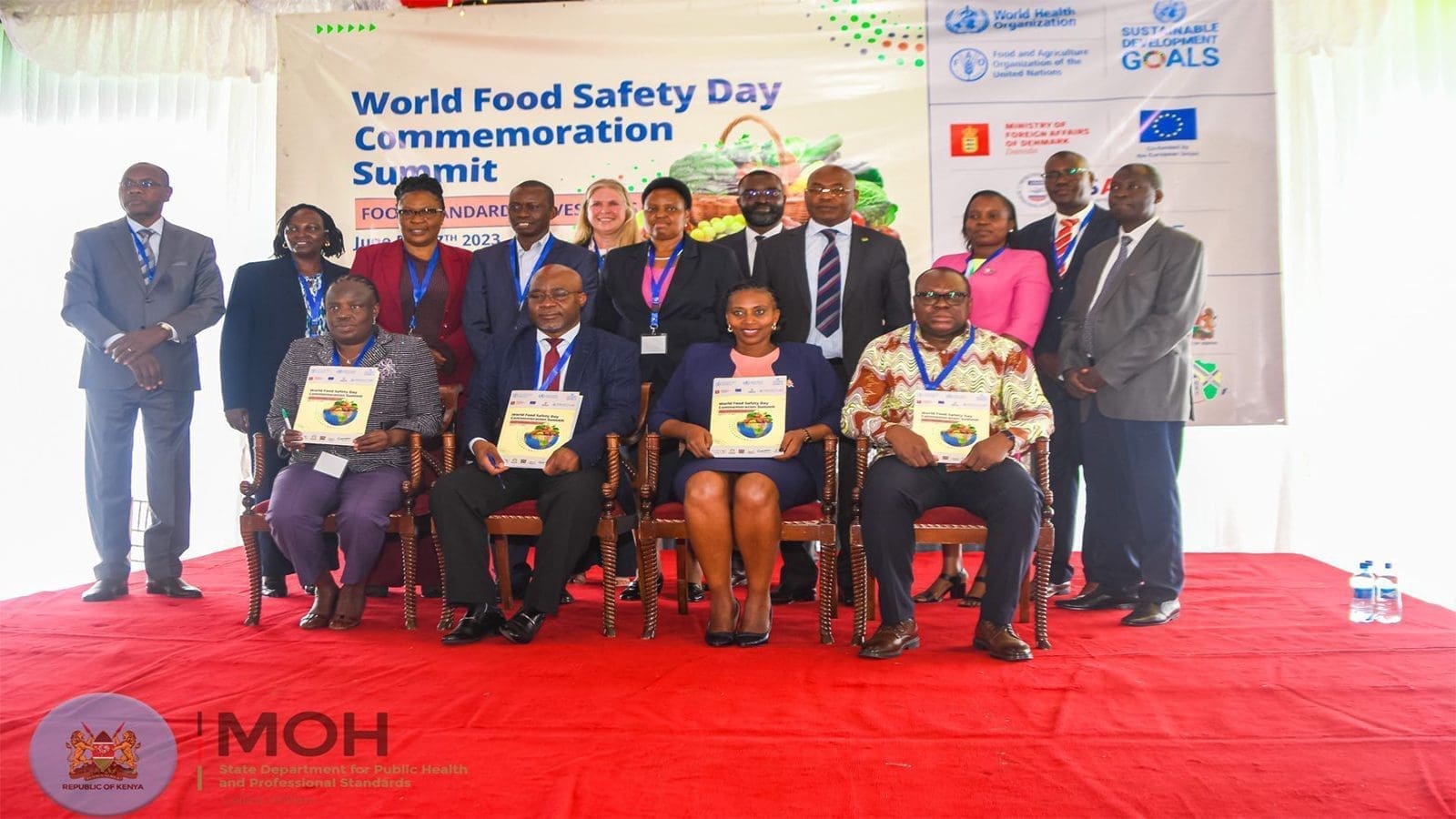 World Food Safety Day 2023 in Kenya culminates with adoption of joint Food Safety Commitment  Statement