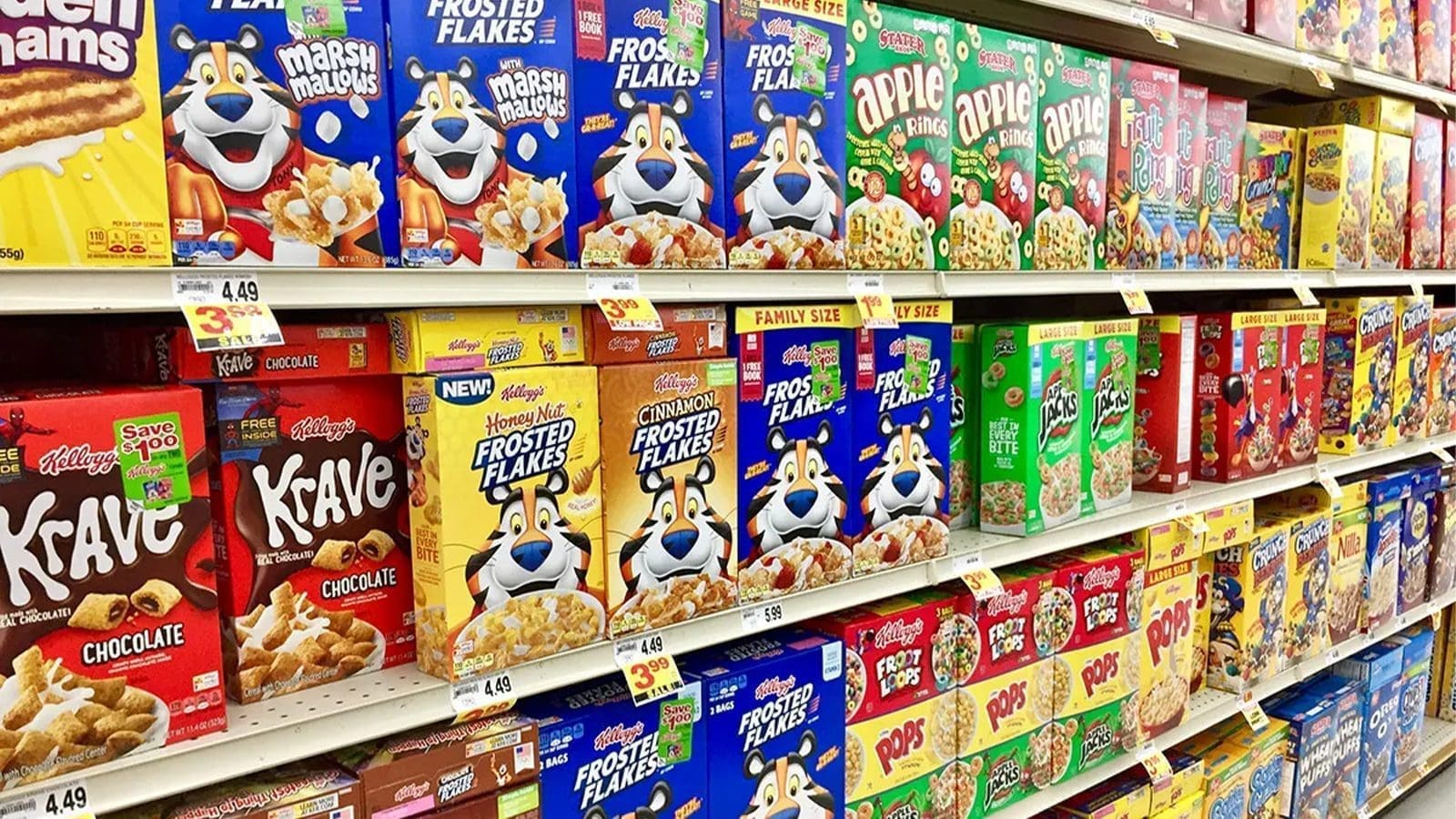 Excessive sugar in kid-appealing cereals, yogurts sparks call for packaging overhaul