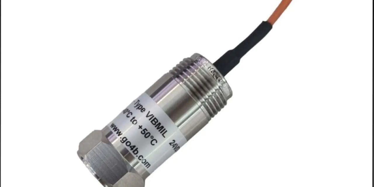 4B Group introduces new vibration sensor for industrial monitoring