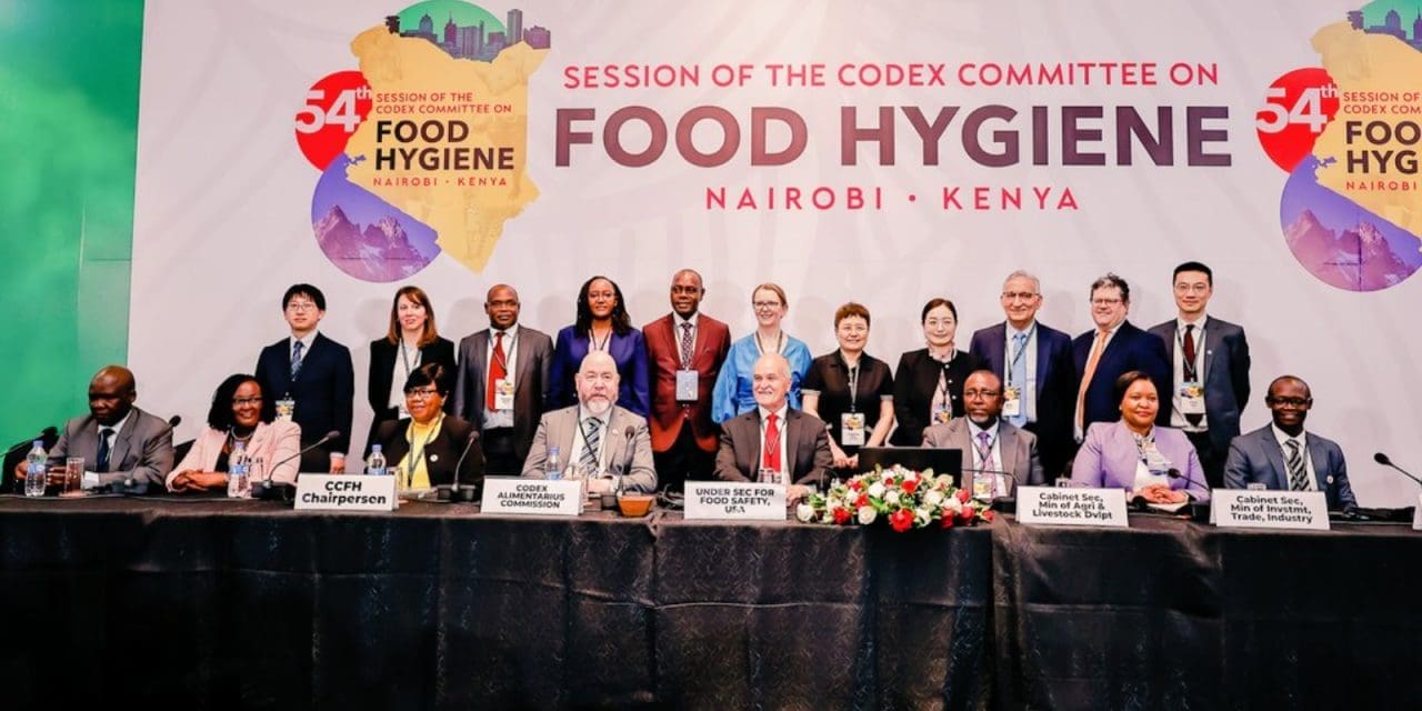 Kenya reinforces commitment to global food safety standards at Codex