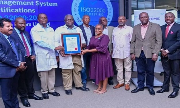 Mandela Millers achieves ISO 22000 certification